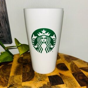 Starbucks travel tumbler 2019 white 12oz - No lid